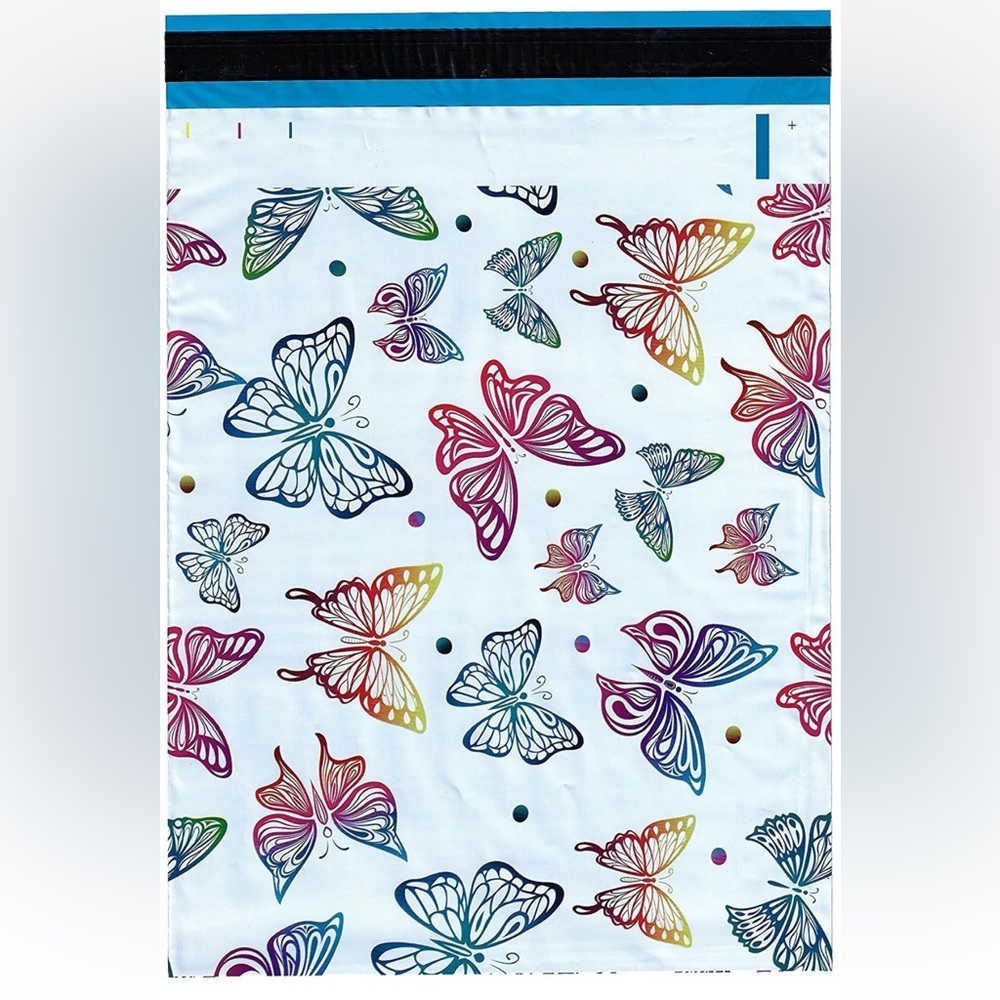 Butterfly Poly Mailers- 20 Total- Set of (10) 10”x13” PLUS Set of (10) 14.5”x19”